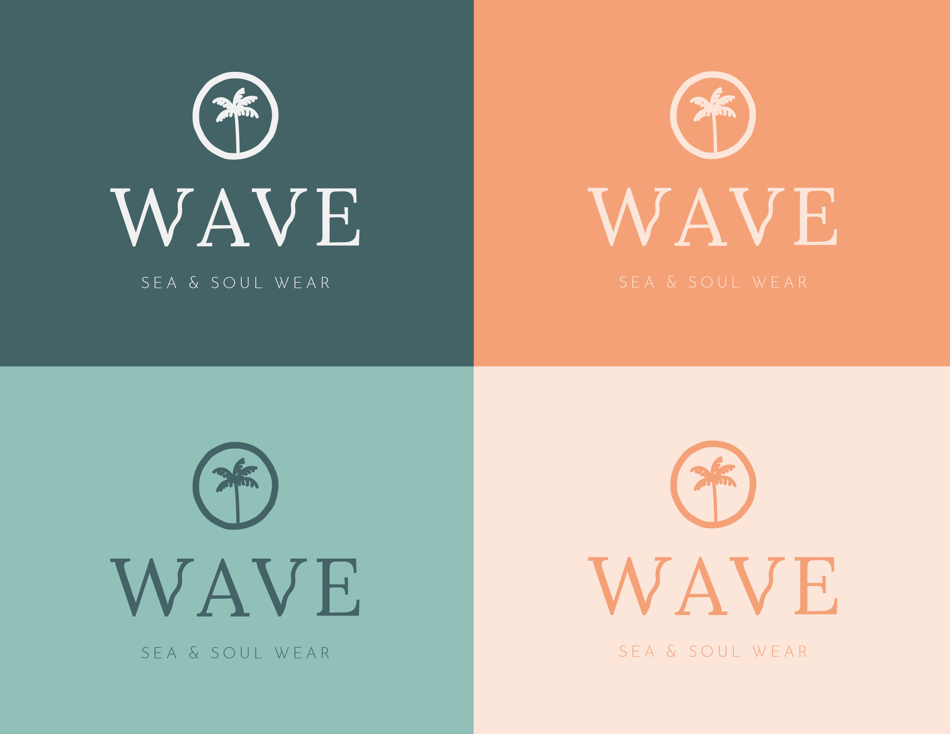Wave Logo Farbvarianten