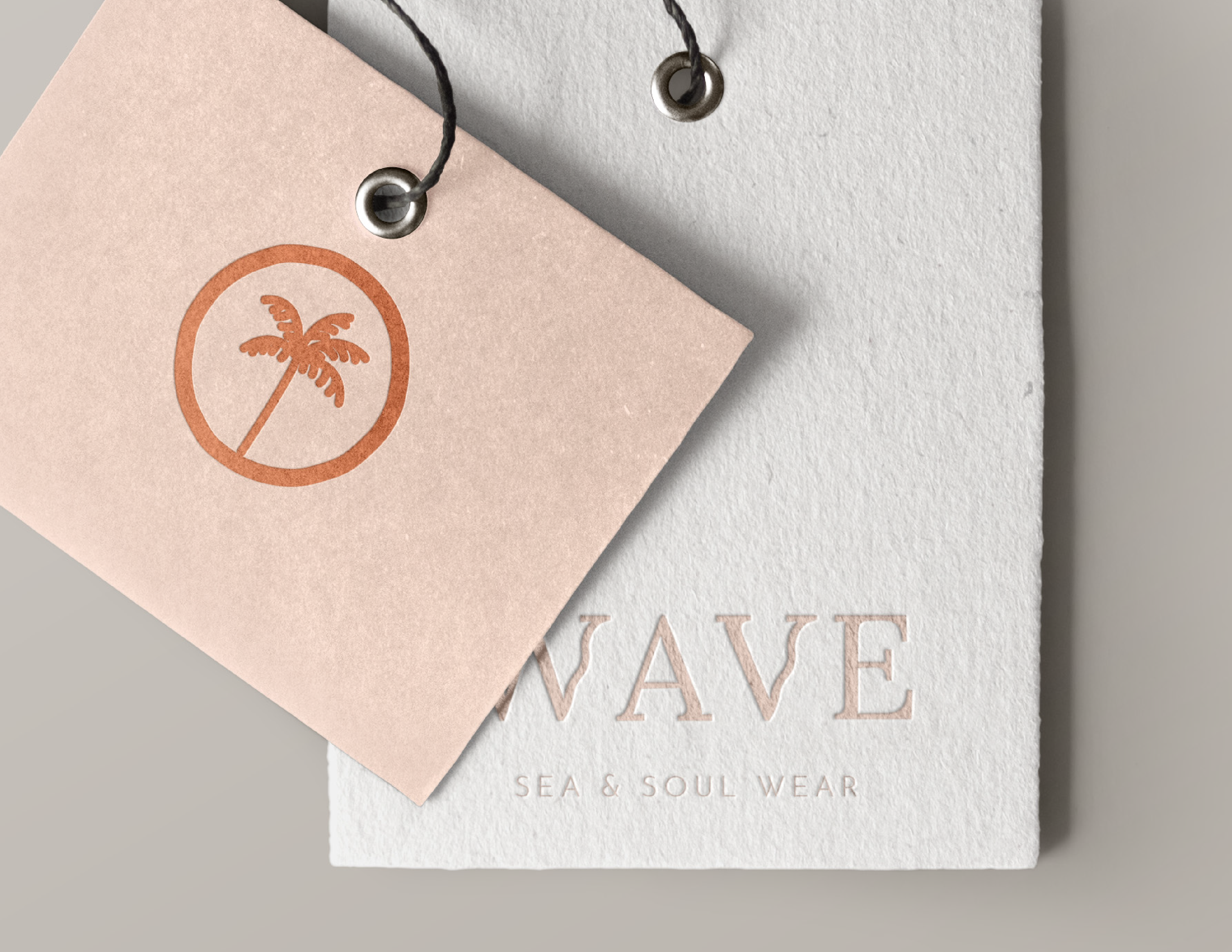 Wave Hang Tag